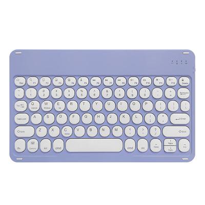 OLOEY X3 Drahtlose Bluetooth Mini-Tastatur mit runden Tastenkappen