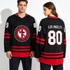 Bad Religion Latin America 2026 Tour Merch 80 Hockey Jersey V-neck Long Sleeve Men Women T-shirt Unisex Streetwear Hip Hop Tops
