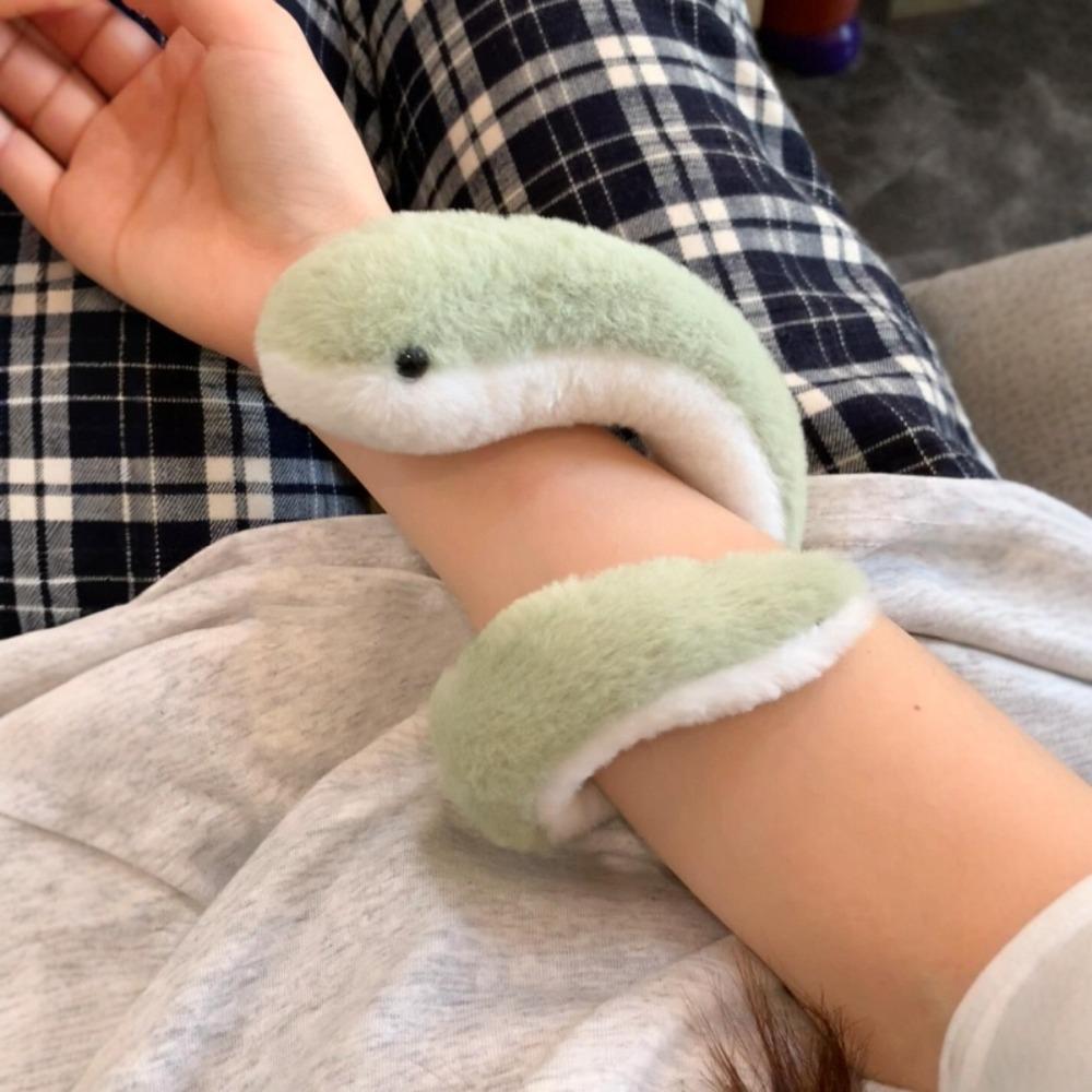 Small Green Snake Plush Toy Year Of The Snake Animal Snake Dolls Bag Decor Stuffed Snake  Kids Toy