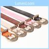 Stylish Vintage Womens Belt With Alloy Buckle And Customizable Fit For Daily Use