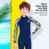 Kid Wetsuit One Piece Swimsuit Sun-Protective Quick-Drying Anti-Wear Anti-Scratch Properties