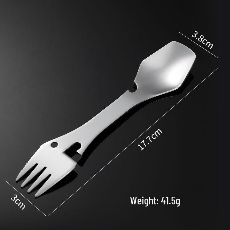 Qianxing 430 Stainless Steel Multi-tool Fork Spoon