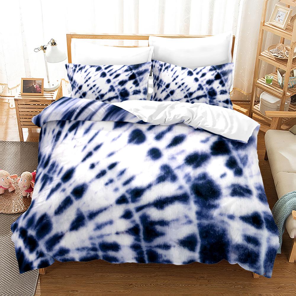Dream Halo Dyeing Bedding Set Single Double Twin Size For Girls Kids Beauty Home Decor Soft Bedclothes Colorful Duvet Cover Set