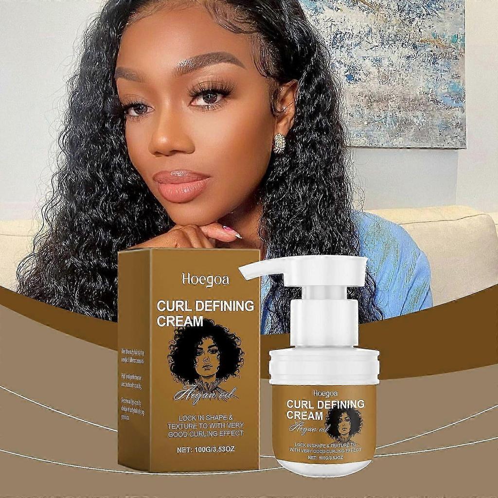 Creme Modelador de Cachos para Cabelos Cacheados, Creme Modelador Anti-Frizz para Definir Todos os Tipos de Cachos e Texturas de Cabelo Perfeição dos Cachos