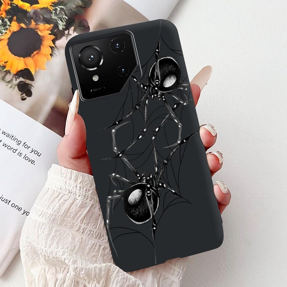 For Asus ROG Phone 9 Pro Back Cover For Asus ROG Phone 9 Case Silicone Cute Cat Luxury Love Funny Painted Shockproof Bumper