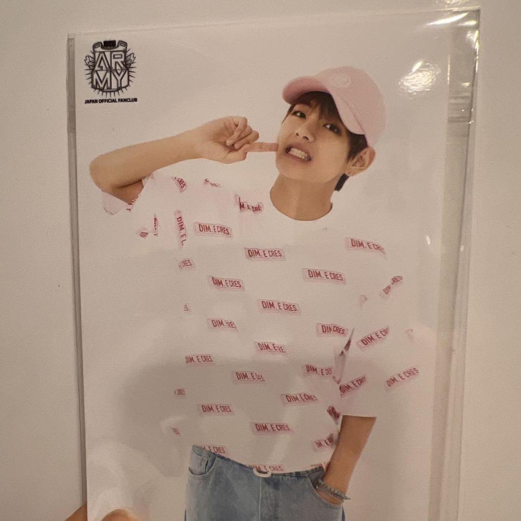 [USED] BTS V Photo FC Continuation Benefit Photo Tae Taehyung