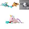 Soft And Soothing Baby Unicorn Pacifier Toy With Removable Clip