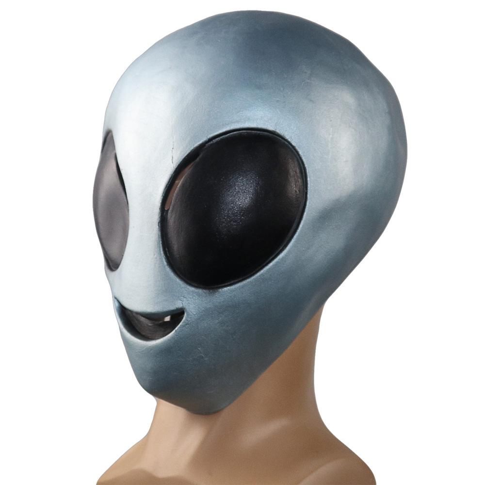 Alien Emoji Mask Halloween Prank Mask Halloween DJ Mask Hood