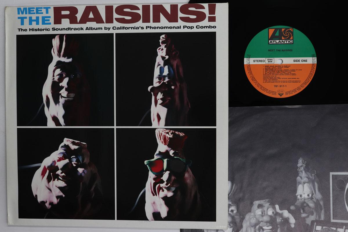 

LP Record CALIFORNIA RAISINS Meet The Raisins 7819171 Atlantic 1988 Europe Rock Used