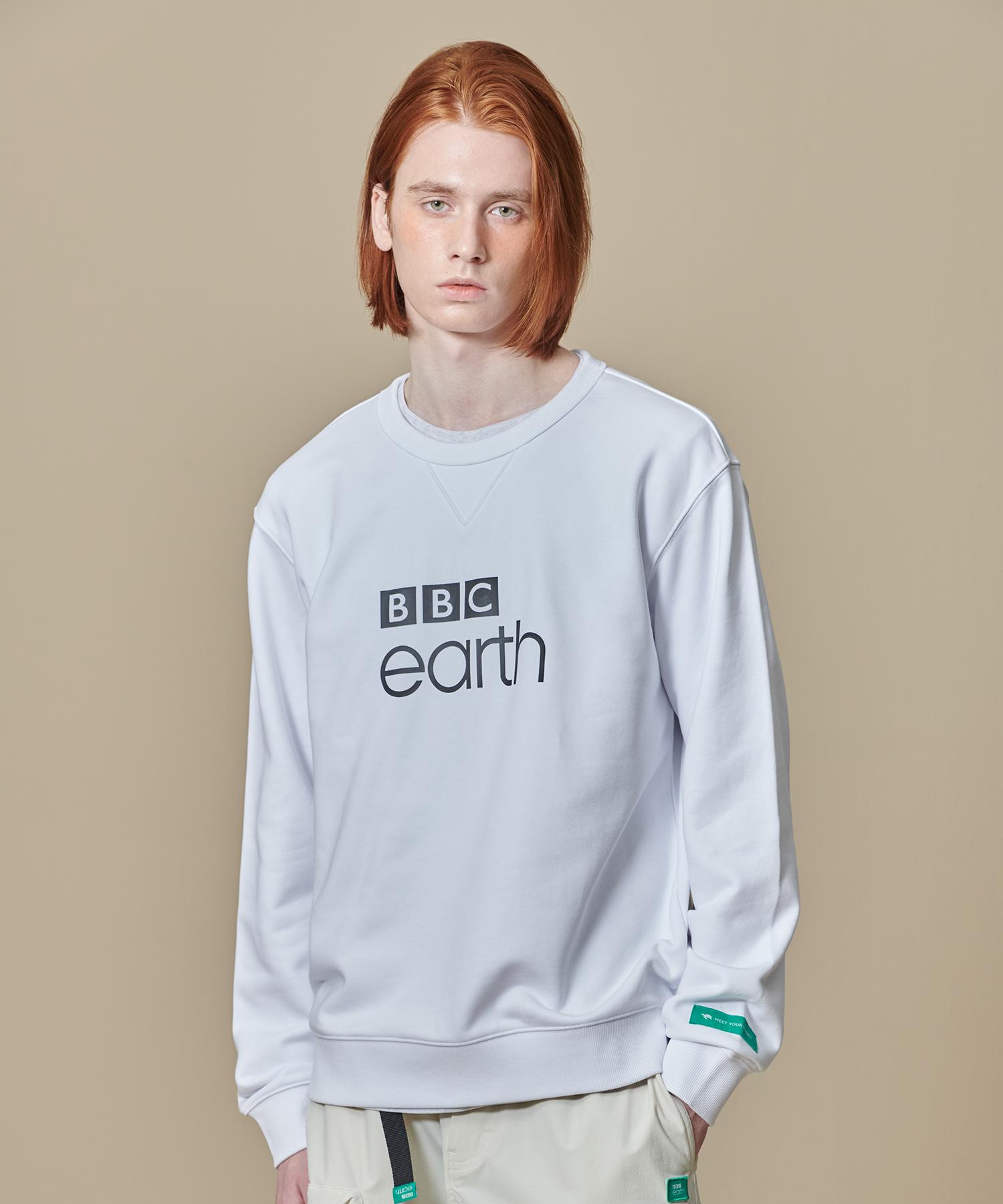 Толстовка BBC Earth Essentials с большим логотипом_Белый White/105