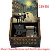 Vintage Chopin Nocturne Op. 9 No. 2 Music Box to Love Again Mechanical Movement Special Gift Valentine's Day & Birthday Gift