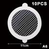 Disposable Shower Drain Hair Catcher Mesh Stickers 10/30Pcs Self Adhesive Easy To Use for Home Bathroom Travel Hotel