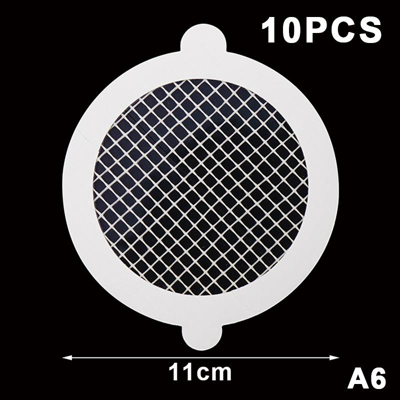 Disposable Shower Drain Hair Catcher Mesh Stickers 10/30Pcs Self Adhesive Easy To Use for Home Bathroom Travel Hotel