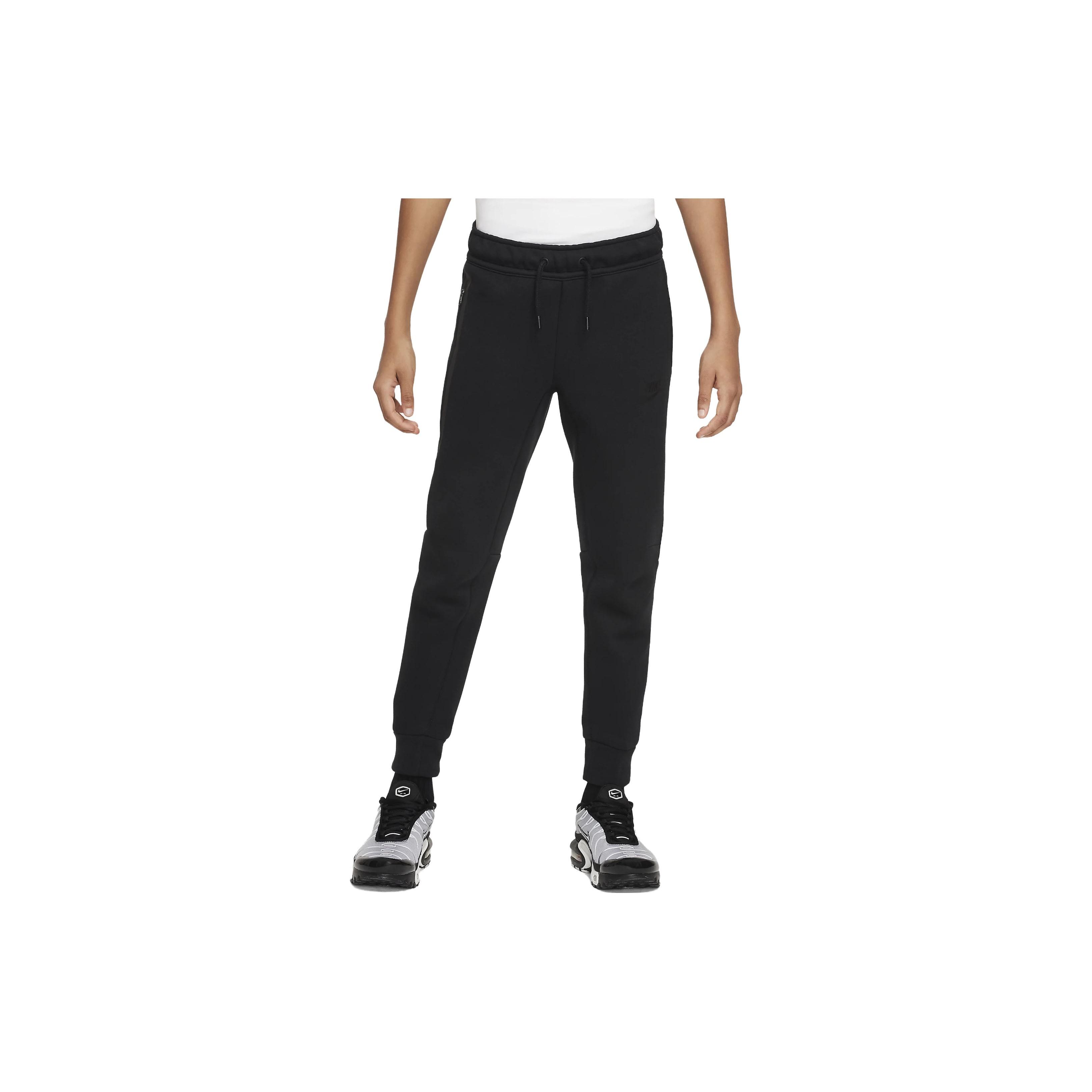 

Детские джоггеры Nike Sportswear Tech Fleece Черный/Черный/Черный Детская уличная одежда FD3287-010 S