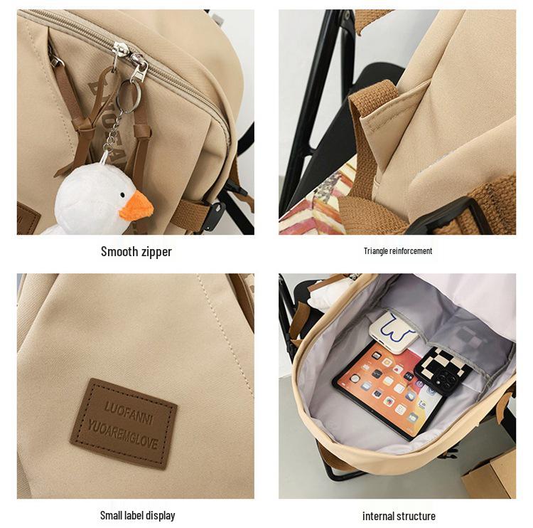 Trendy Large-Capacity Backpack for Students - Perfect for Junior High, High School, and College