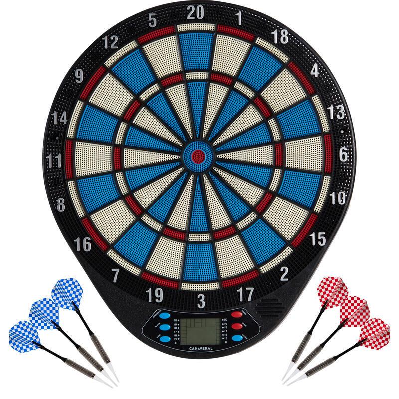 Decathlon GEOLOGIC Electronic Soft Dartboard One Size