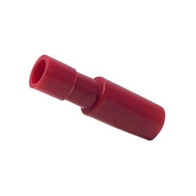 Conectores Bala Fêmea 4mm 50pcs (Vermelho)