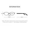 PARZIN Retro Oval Sunglasses For Women Alloy New UV Protection Sunglasses Men 8606