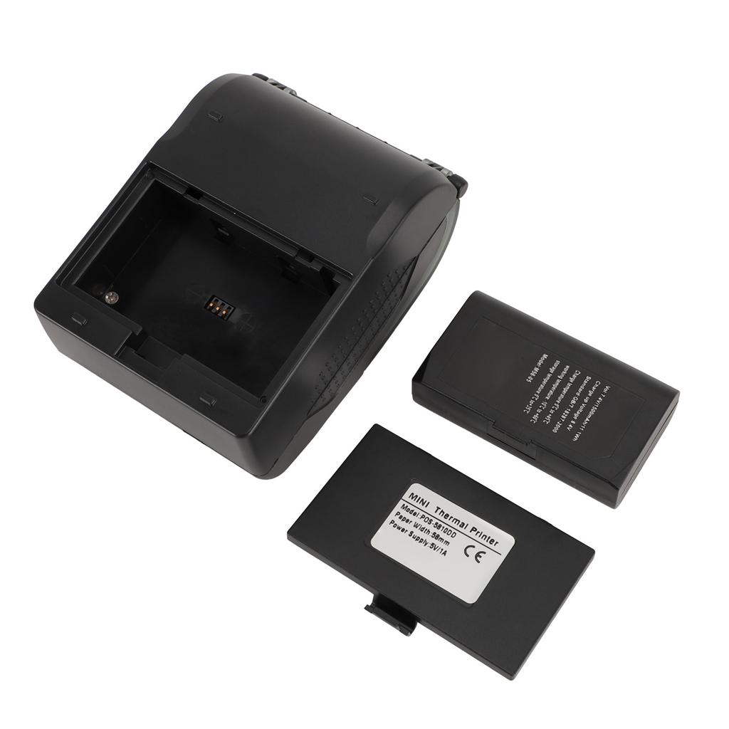 Thermal Label Printer for Shipping Packages 58mm Bluetooth Inkless Shipping Label Maker for Android 