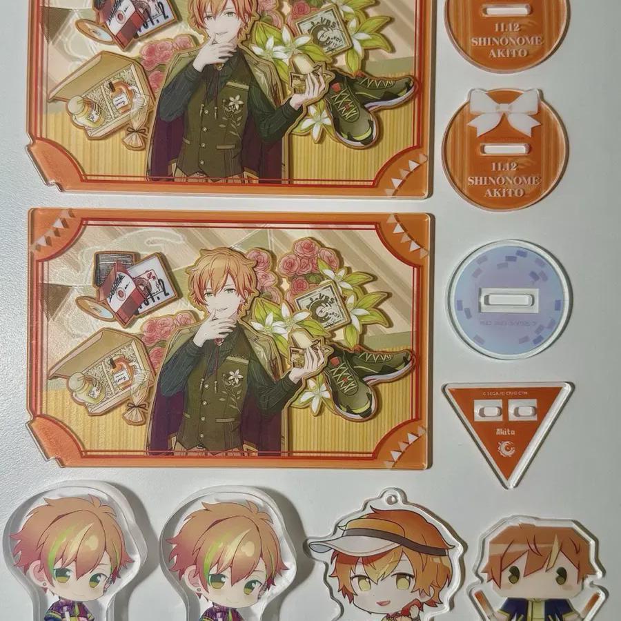 

Псека Шинономе Акито День рождения Акриловый Коротто Кафе Тофу Мини акрил 2,5-я годовщина