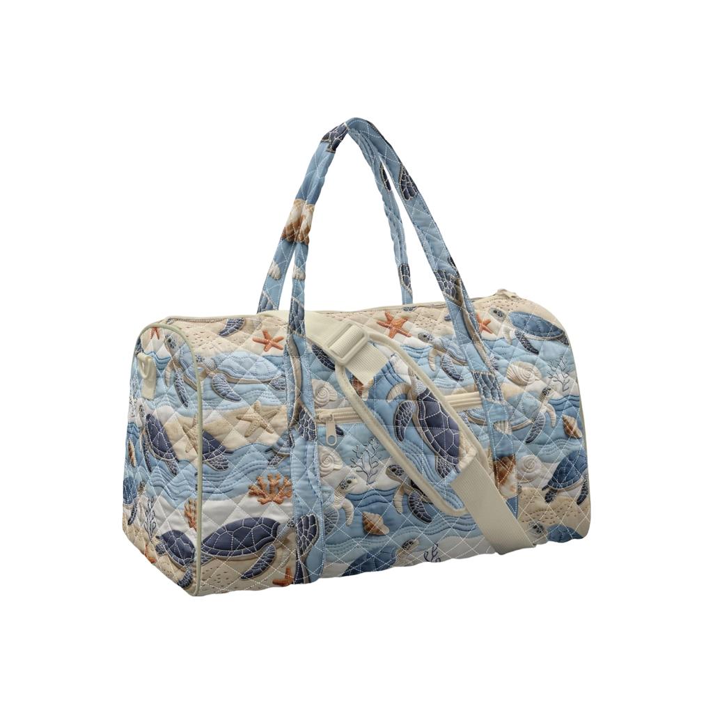 Serie de Pollo 3D Bolso de Viaje de Algodón Acolchado Plegado Bolso de Mano de Moda Estampado para Mujer Bolso de Yoga