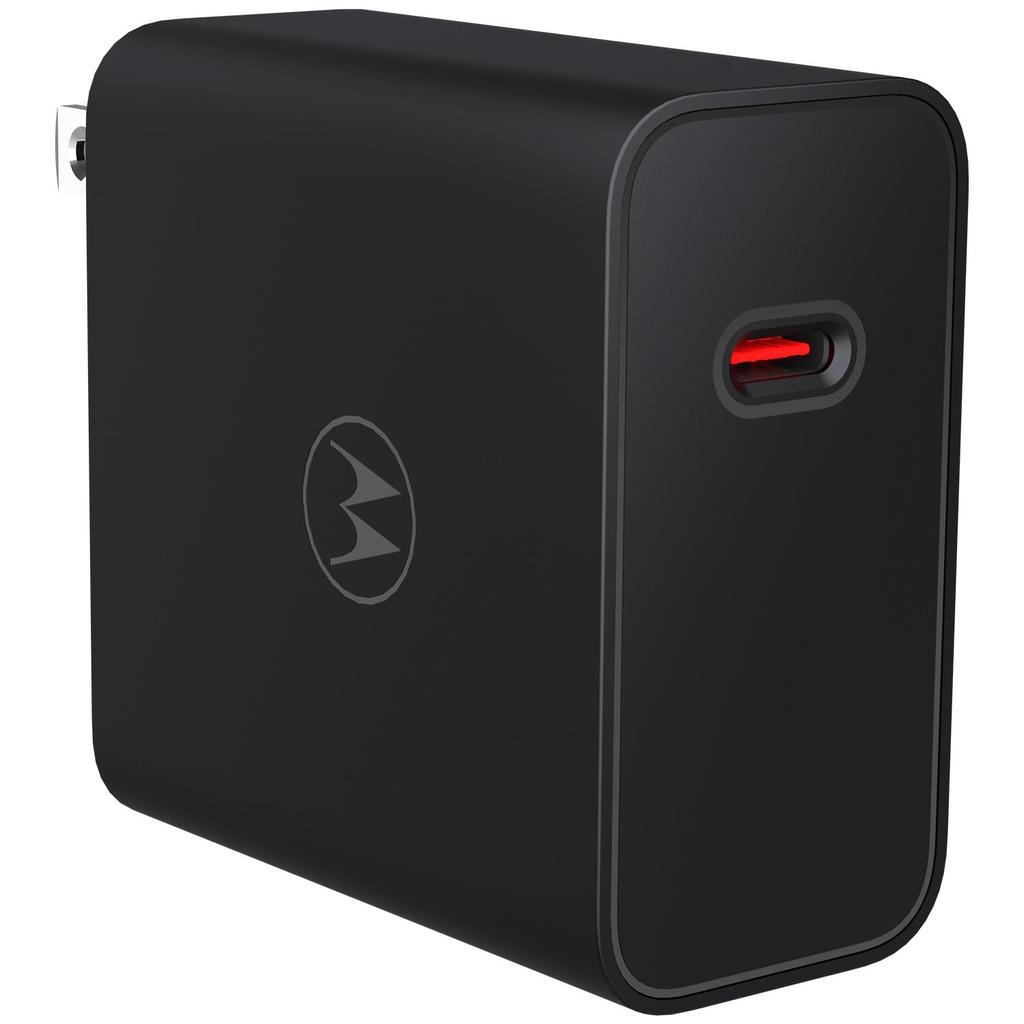 Motorola Genuine AC Adapter Turbo Power Charger 125W 1m To C Cable Authorized Distributor SJMC1251 JP USB-C [Japanese Product]