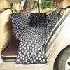 Waterproof Dog Car Seat Mat with Zipper - Pet Back Seat Cushion