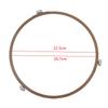 Ersatzring Drehkern 22,3x22,3cm Mikrowellen-Drehtellerring Kompatibilitätsgarantie Reibungslose Drehung