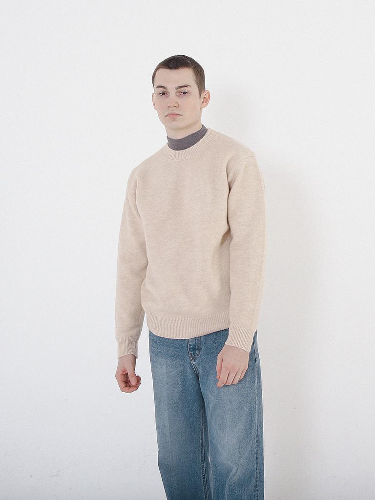 Chaenseseunoi Anti-Filling Soft Wool Knit (Cream)