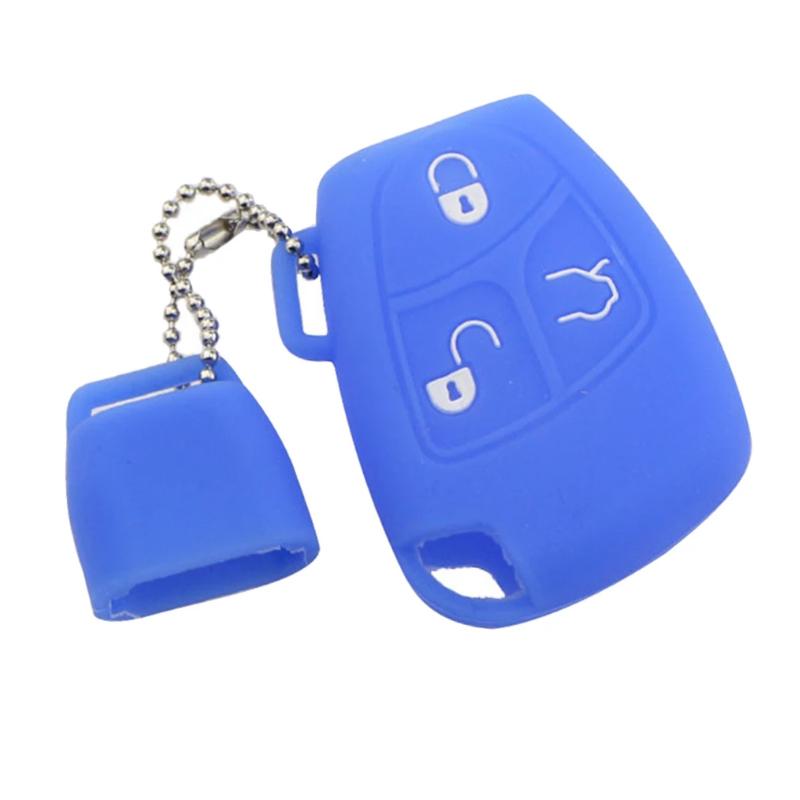 3 Tasten Auto Fernbedienung Schlüssel Fall Abdeckung Schutz Halter für Mercedes Benz W211 W202 BCE Klasse ML S CL 220. schlüssel