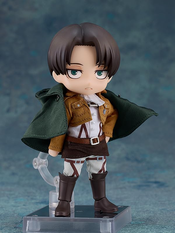 Good Smile Company Nendoroid Doll Attack on Titan Levi Cloth Magnet Plastic Painted Movable Figure Non-Scale & &