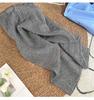 High-End Women's Plaid Cotton-Linen Pants, Summer 2025 Style, High-Waisted Slimming Straight-Leg, Versatile & Casual.