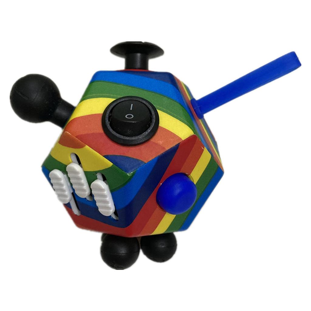 Second-Gen 12-Sided Stress Relief Magic Cube - Creative Decompression Dice