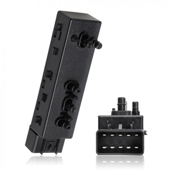 Black Driver Left Power Seat Control Switch for 2010-2016 Cadillac SRX 25974714