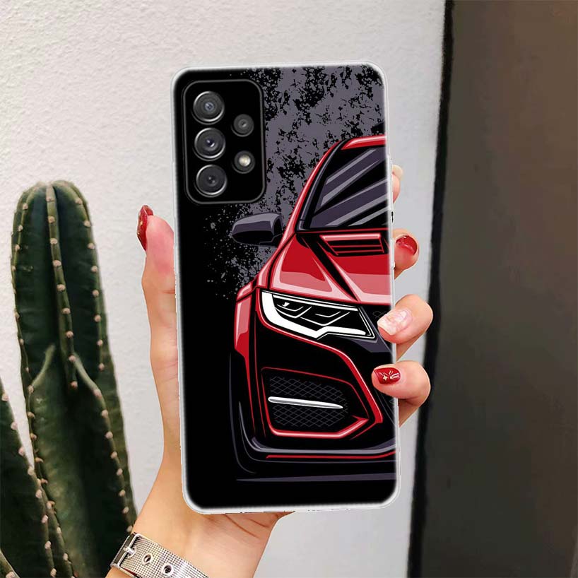 JDM Tokyo Drift Sports Car Male Men For Samsung Galaxy A16 A15 A14 A13 A56 A55 A54 A53 Phone Case A36 A35 A34 A33 A26 A25 A24 A2