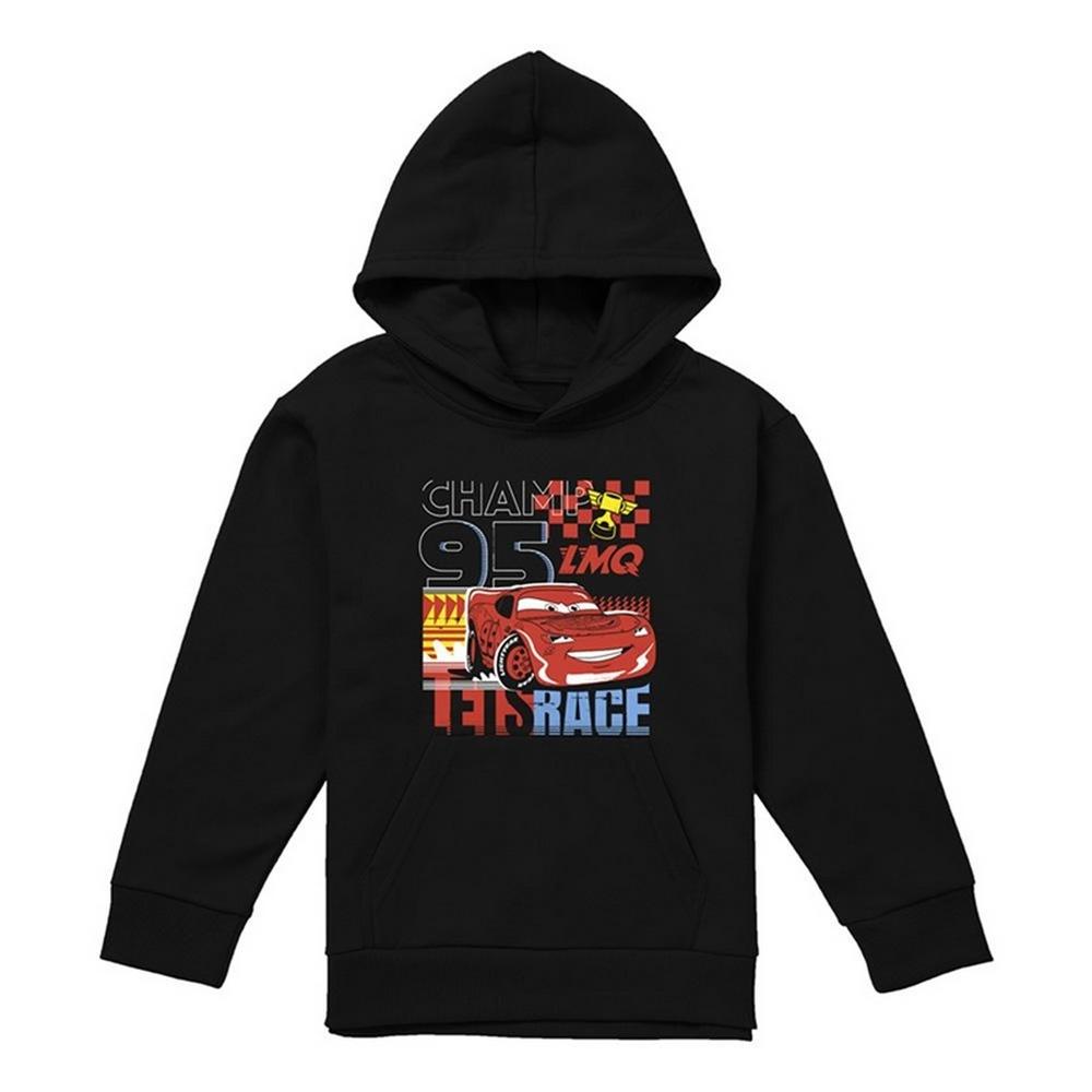 Cars Childrens/Kids Lets Race Lightning McQueen Hoodie