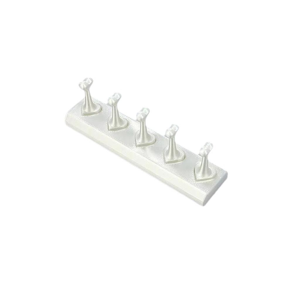 3D Print Non-Magnetic Nail Stand Non-Magnetic Nail Showing Holder Beginner Practice белый