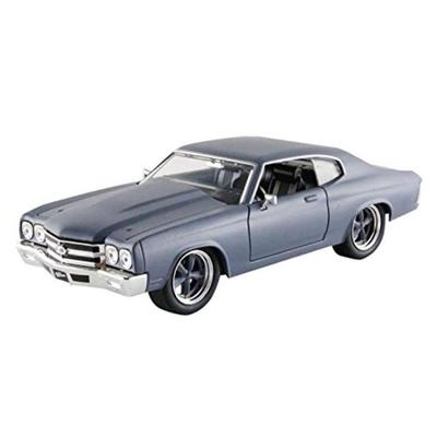 JADA TOYS 1/24 Maßstab Fast & Furious Doms Chevy Chevelle SS 1970 Grau F&F Doms Chevy Chevelle SS 97835 [Parallelimport]