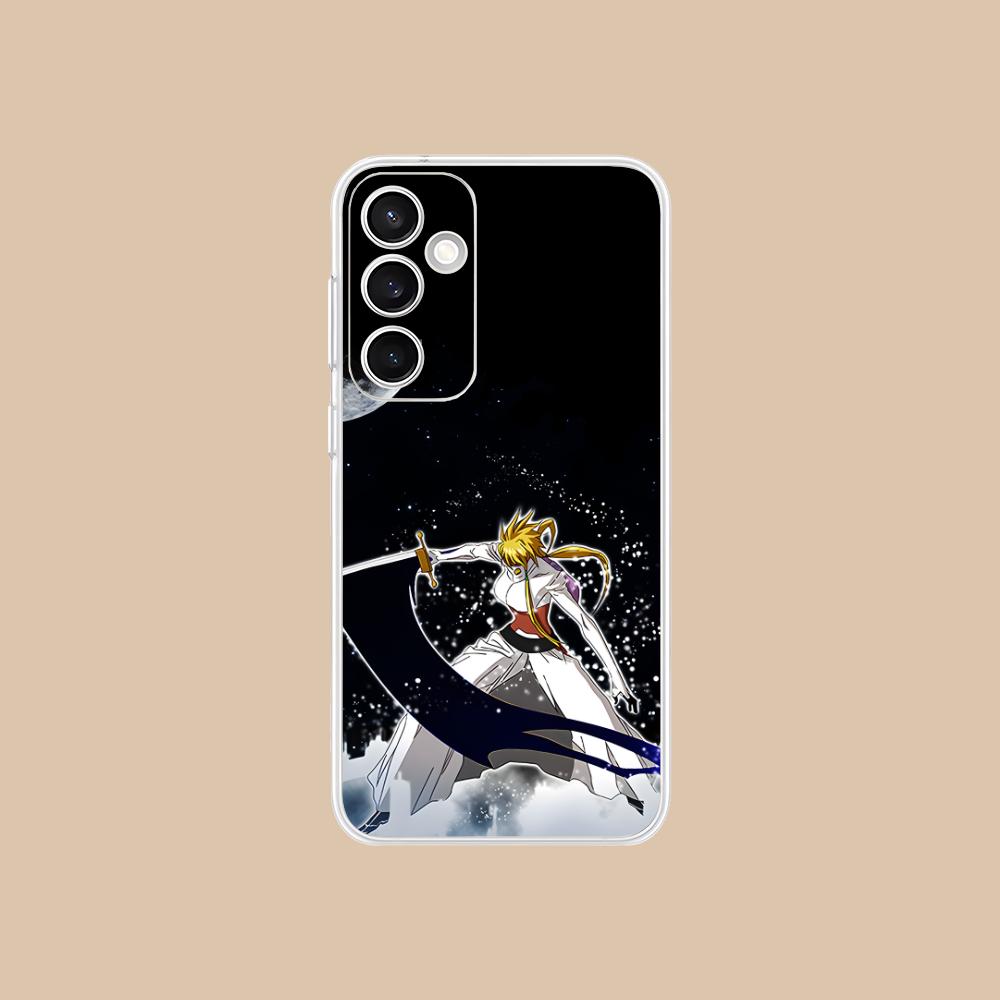 Bleach Tier Harribel Cell Phone Case for Samsung Galaxy S25 S24 S23 S22 S21Plus FE Ultra Clear Colorful Cover Pretty Cover