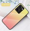 Gradient Tempered Glass Protect Case for Realme P3 Ultra P1 Speed Realme 14 Pro + 13 Pro Realme 11 Pro Glossy Cover