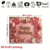 2D Blush Pink Floral Happy Birthday Backdrop Banner Photography Background
