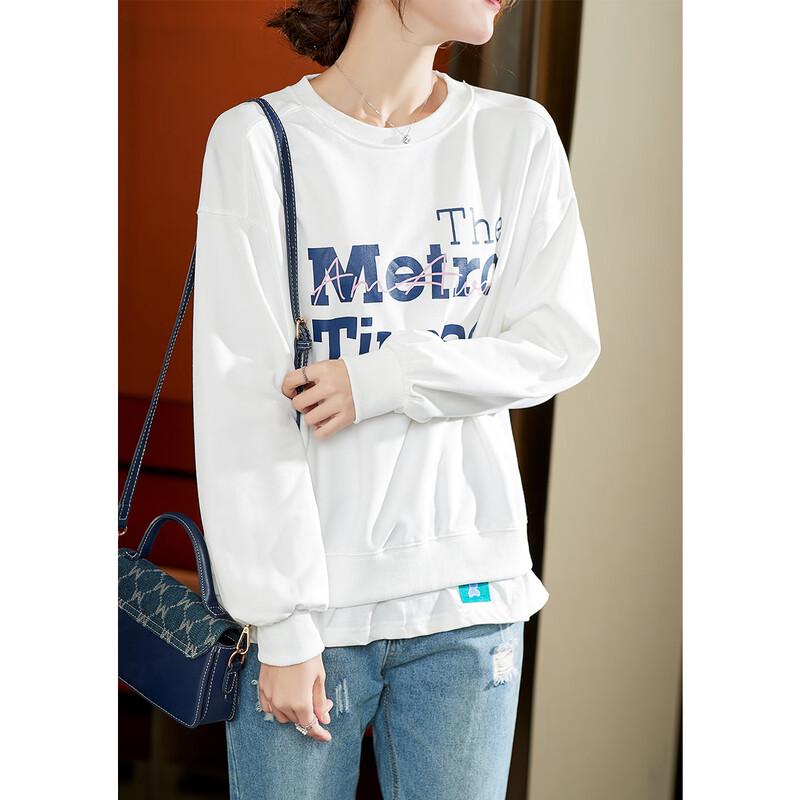 Firstview Women's Casual Long-Sleeve Sweatshirt