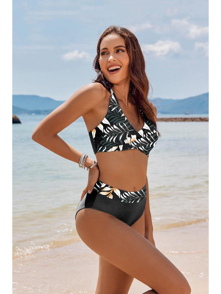 2025 Europäische & Amerikanische Damenmode Print Bikini - Sexy Urlaubsstrand Bademode