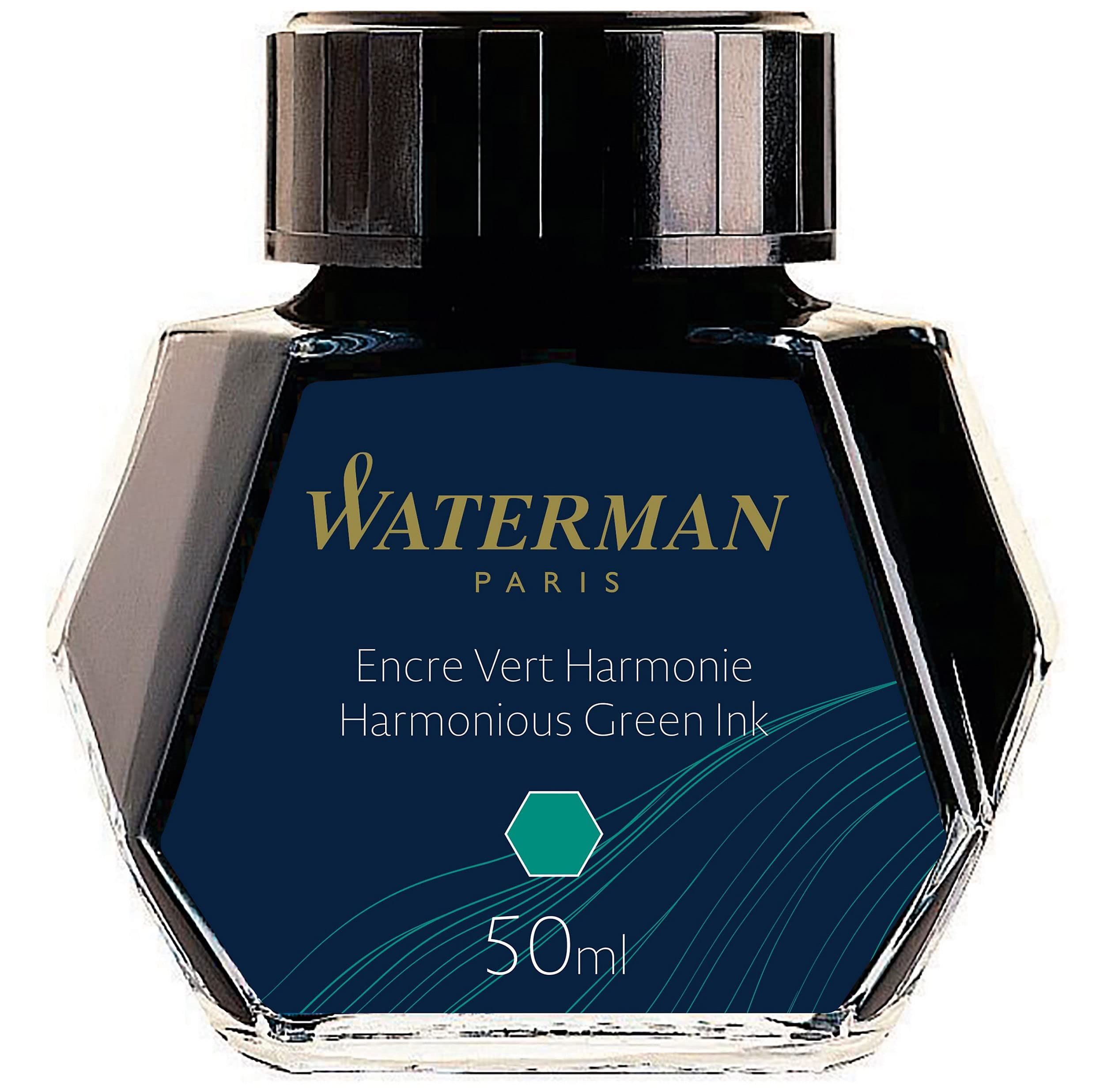 

WATERMAN Bottle Ink Green S0110770 50 мл звичайний імпортний продукт зелений
