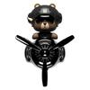 Bear Car Air Freshener Cute Diffuser Rotating Propeller Outlet Vent Fresheners Automotive Air Fresheners Car Accessories