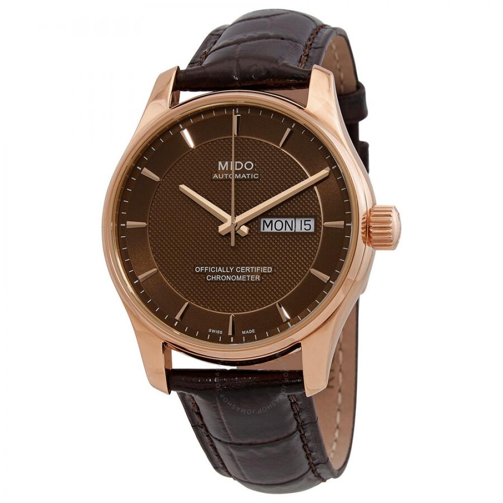 

Mido Belluna Automatic Brown Dial Men S Watch M0014313629112