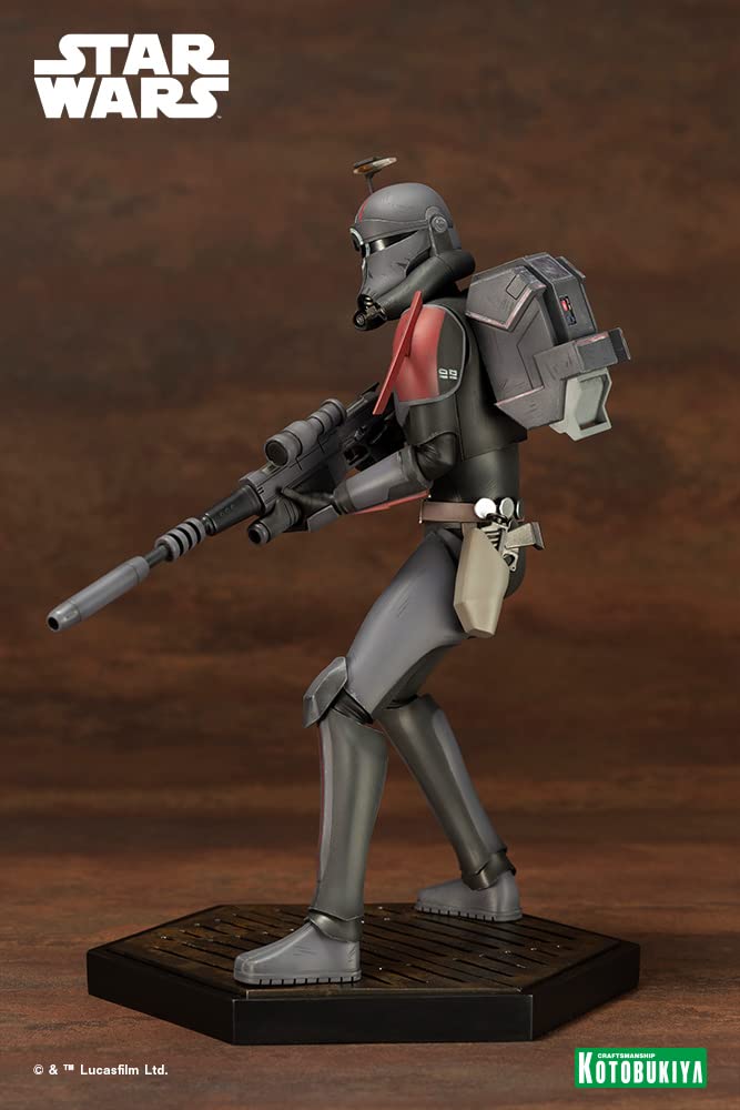 ARTFX Star Wars Bad Batch Crosshair THE BAD BATCH PVC Painted Jednoduchá montáž Obrázek SW187