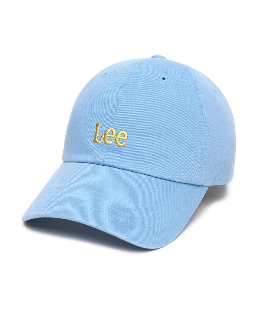 LEE Small Twitch Logo Cotton Curve Ball Cap Light Blue