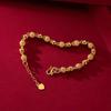 Vietnamese Sand Gold Round Bead Dot Bracelet, Ethnic Style Adjustable Women's Bracelet, Bracelet Transshipment