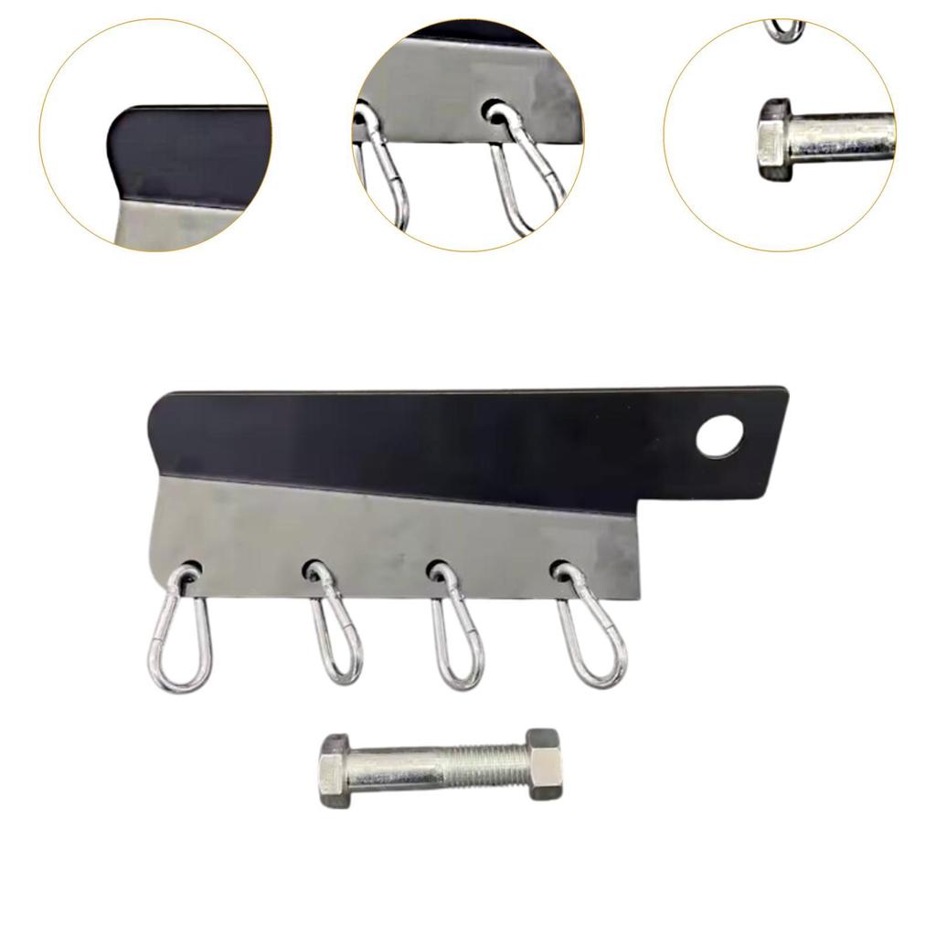 Fitness Studio Bracket for Chains Rack Wall Assembly Storage Hook Training And Weightlifting